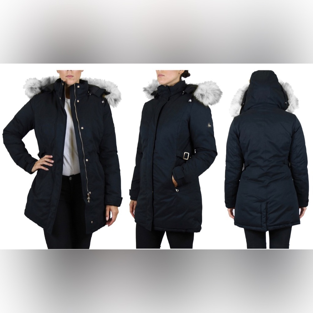 Women’s Heavyweight Parka Jacket with Detachable Hood